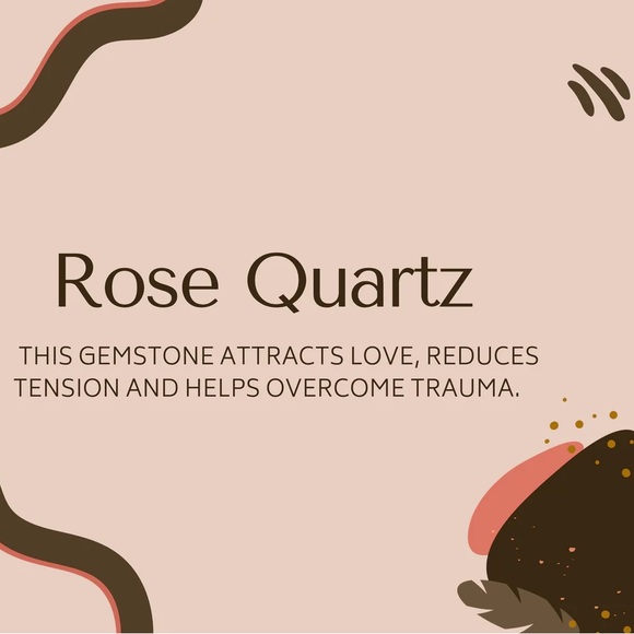 Handmade gemstone bracelet. This Rose Quartz braided bracelet is adjustable. - Picture 6 of 6